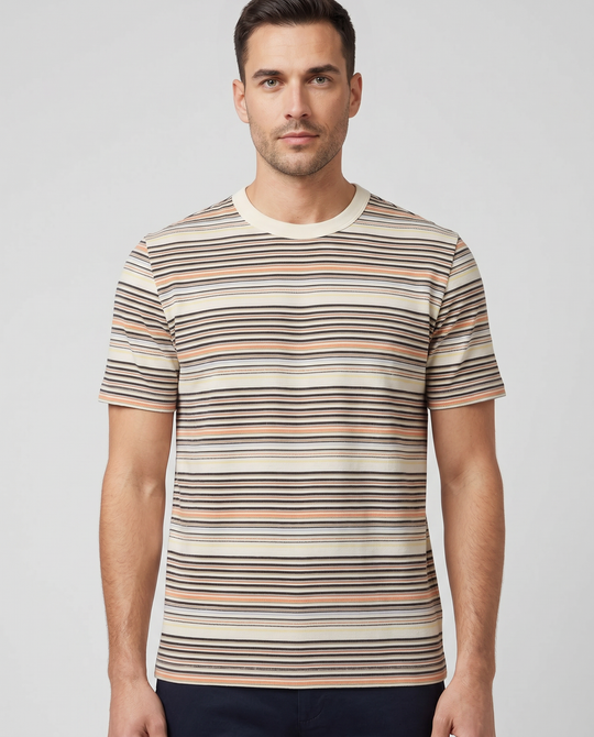 Men's Paul Smith Regular Fit Multicolour Print T-Shirt