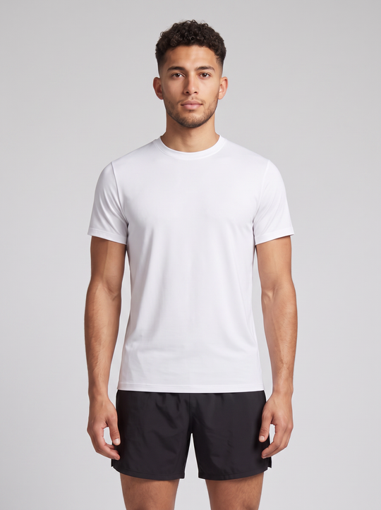 Men's On Running White Focus T Shirt