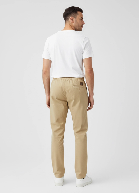 Men's Jacob Cohen Hemp Beige Trousers