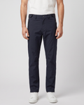BOSS Green TR GOC Rank Dark Blue Trousers — on model