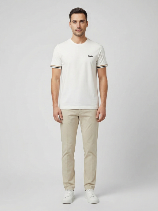 BOSS Black P-Genius-W-WG-262F Open Beige Trousers