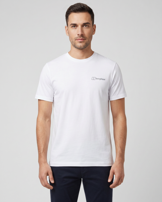 Men's Berghaus White Coordinates T Shirt