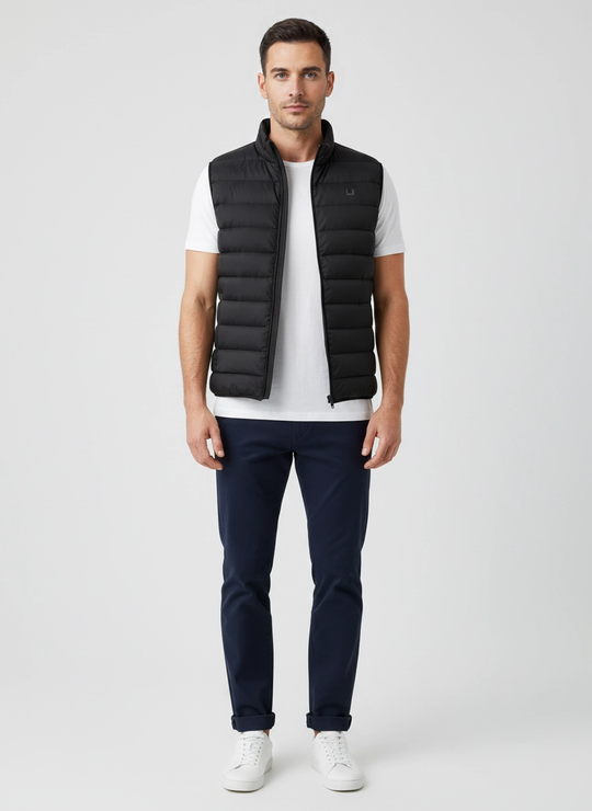 Men's UBR Sonic Vest Gilet in Black