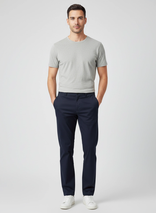 Men's Paul Smith Navy Elasticated Drawstring Trouser