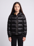 Girls Parajumpers Black Jinny Jacket — on model