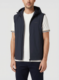 BOSS Green OW_Terrace Vest HD Dark Blue Gilets - Model Shot