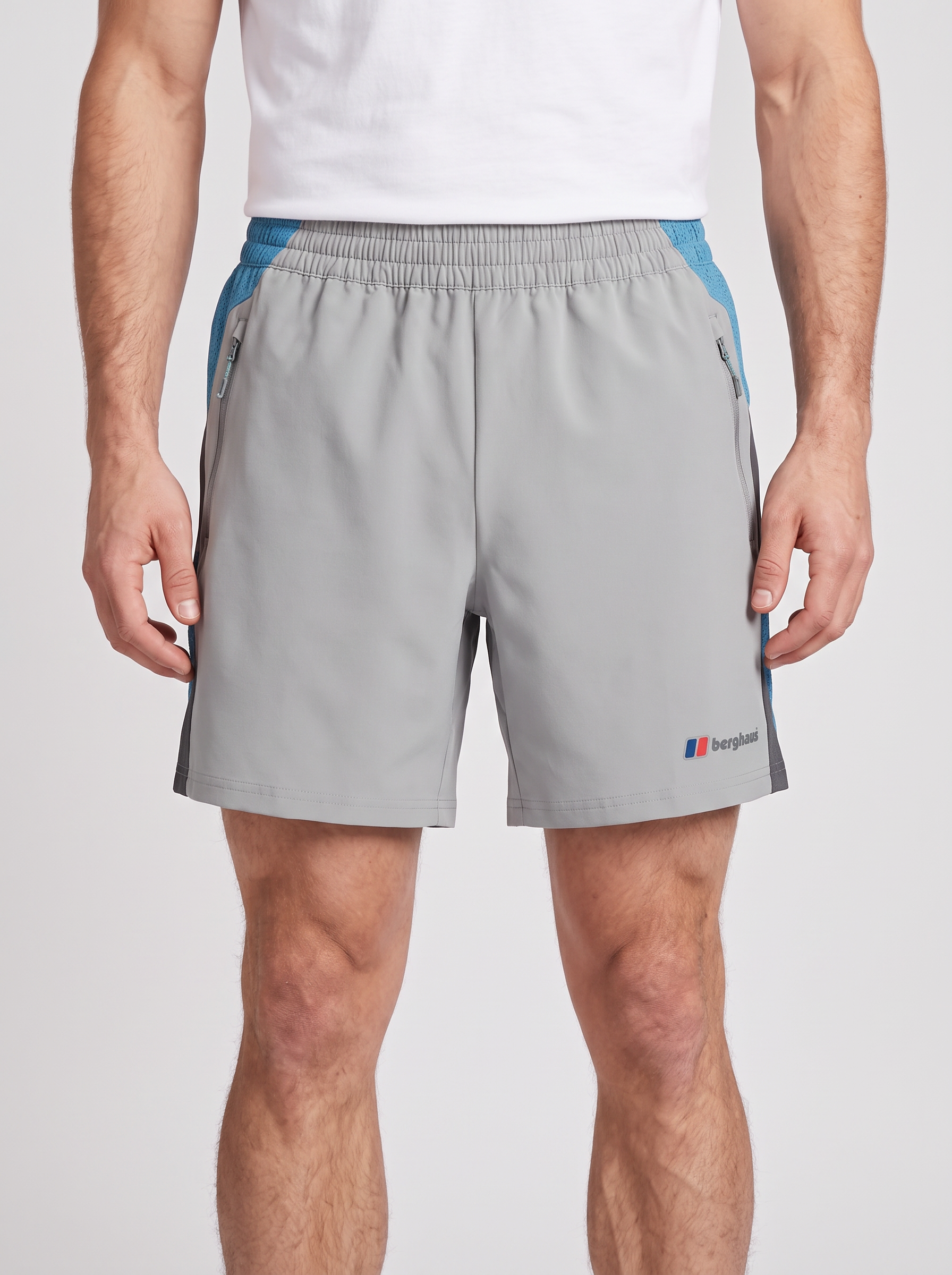 Men's Berghaus Wavertree Short in Grey — on model