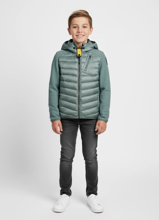 Boys Parajumpers Nolan Jacket in Puritan Grey