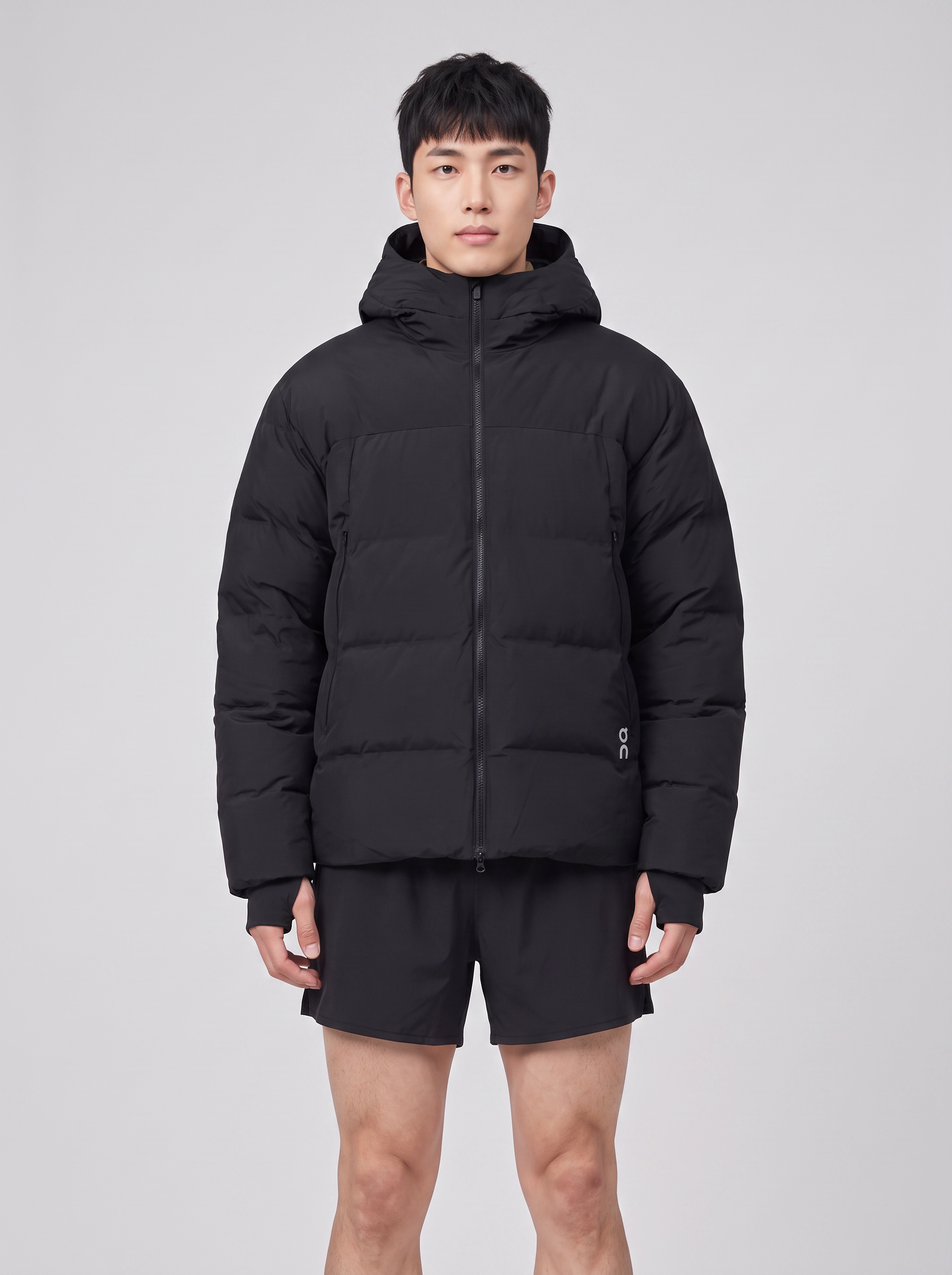 Men's On Running Black All Day Puffer Jacket