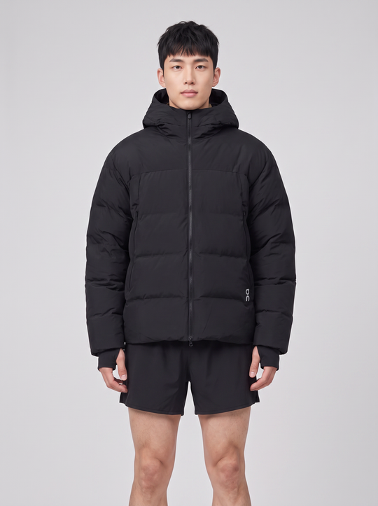 Men's On Running Black All Day Puffer Jacket