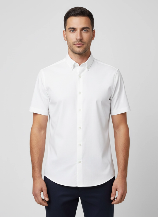 Mens Belstaff Short Sleeve Street  White T Shirts