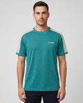 Men's Berghaus Blue Farndale Tech T Shirt — on model