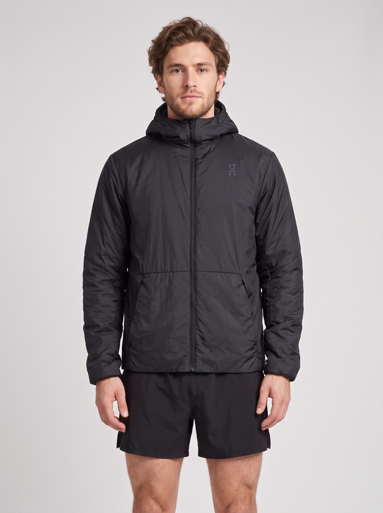 Men's On Running Black Trek Insulated Jacket