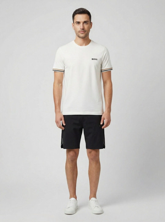 BOSS Green Hecon Active Black Shorts