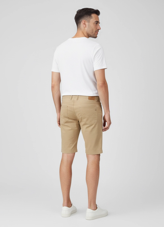 Men's Jacob Cohen Hemp Beige Bermuda Shorts