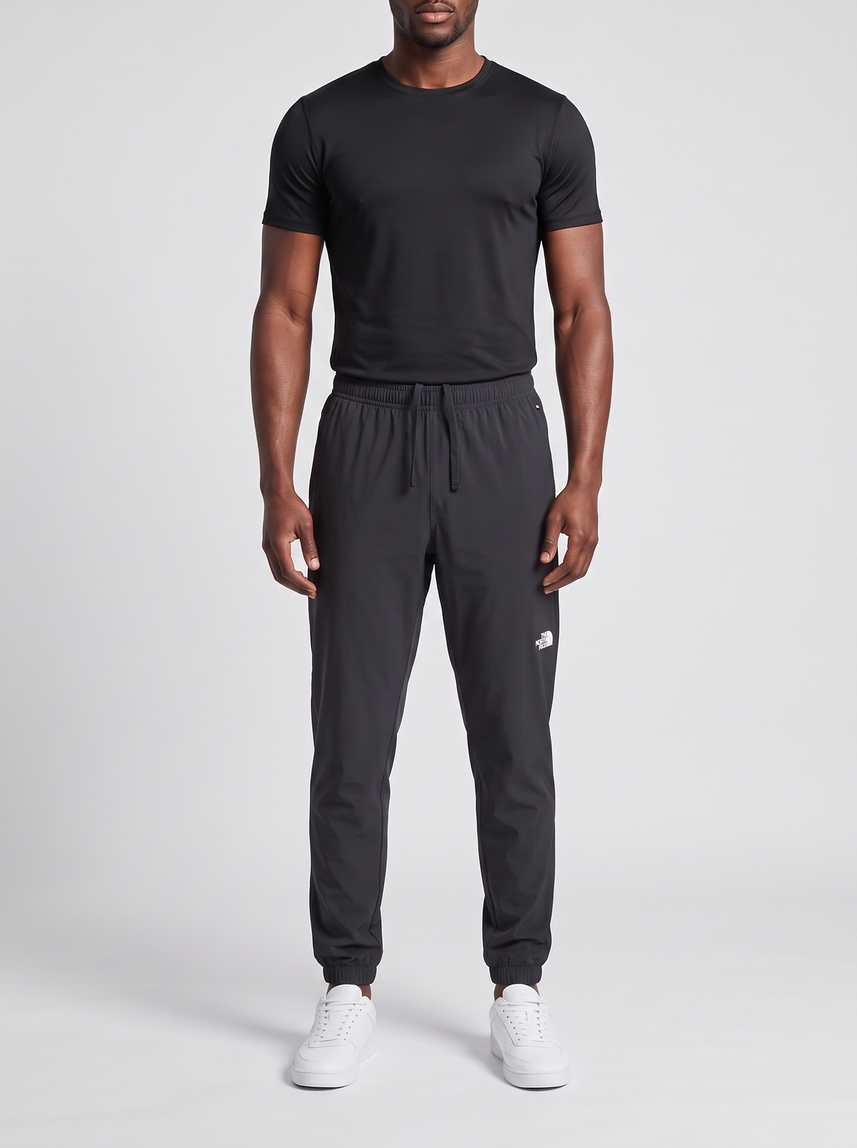 Men's The North Face Mountain Athletics Ushba Pants TNF Black — on model