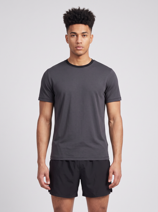 Men's On Running Black Focus T Shirt