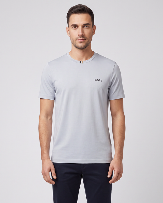 BOSS Green TS TOC Game Dark Grey T Shirt