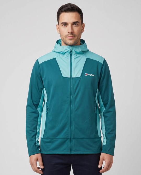 Men's Berghaus Dark Blue Greenbank Hooded Jacket