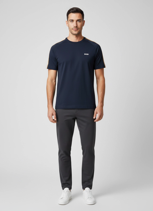 Men's BOSS Navy Iconic Lounge T-Shirt