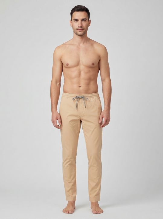 Men's Paul Smith Drawstring Beige Trouser