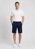 Men's Sandbanks Navy Chino Shorts on model