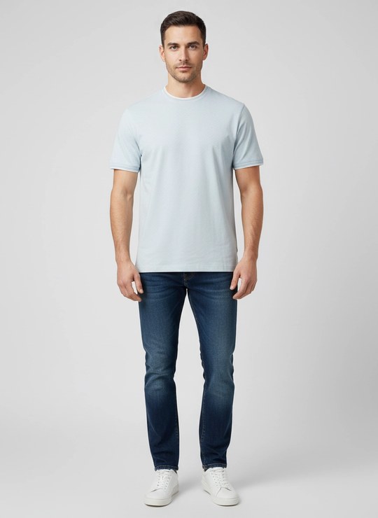Mens Paul Smith Light Blue T Shirt