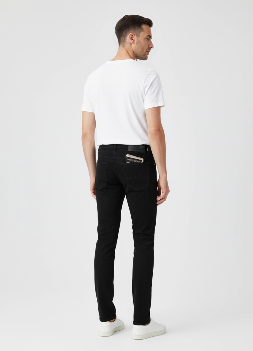 Jacob Cohen Men's Slim Fit Jeans Black