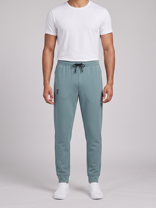 Men's On Running Focus Tech Sweatpants 1 Agave