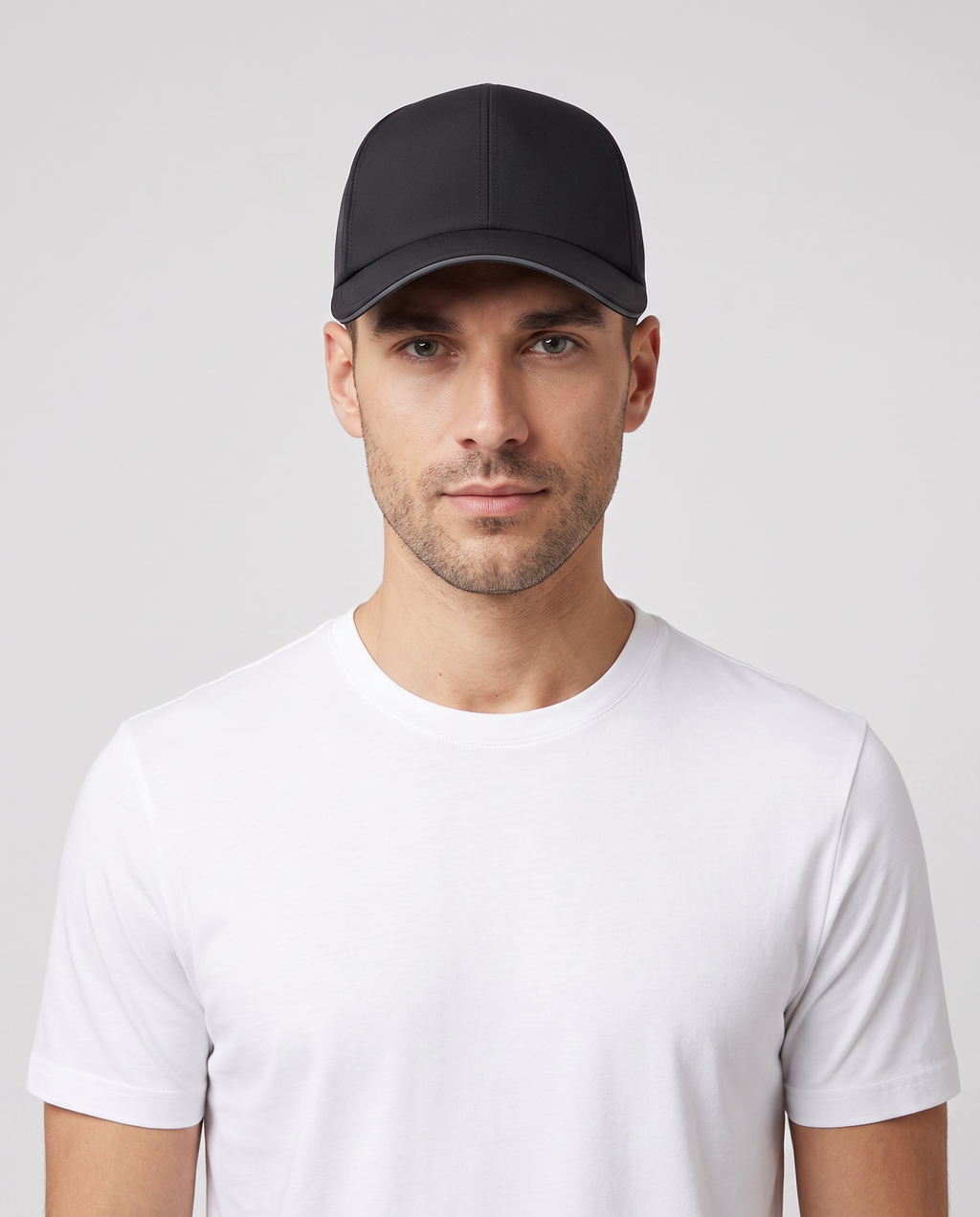 BOSS Green Prymus Black Hat — on model