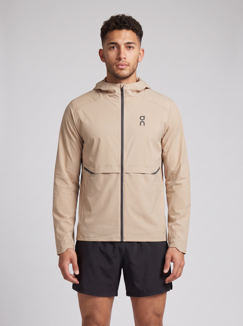 Men's On Running Desert Core Jacket — on model