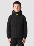 Boys Parajumpers Black Nivek Jacket — on model