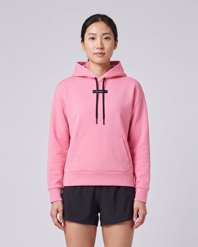 Women's On Running Focus Tech Hoodie 1 Magnolia