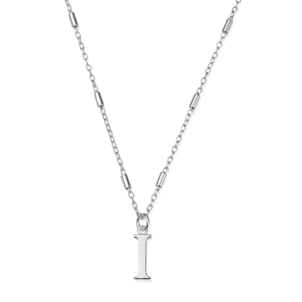 ChloBo Iconic Initial I Pendant in Silver SNCC4040I