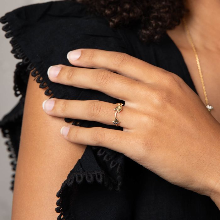 Laura Ashley Camelot Ring Gold Plated by Laura Ashley