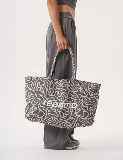Women's Reprimo Cora Canvas Tote Bag Grey