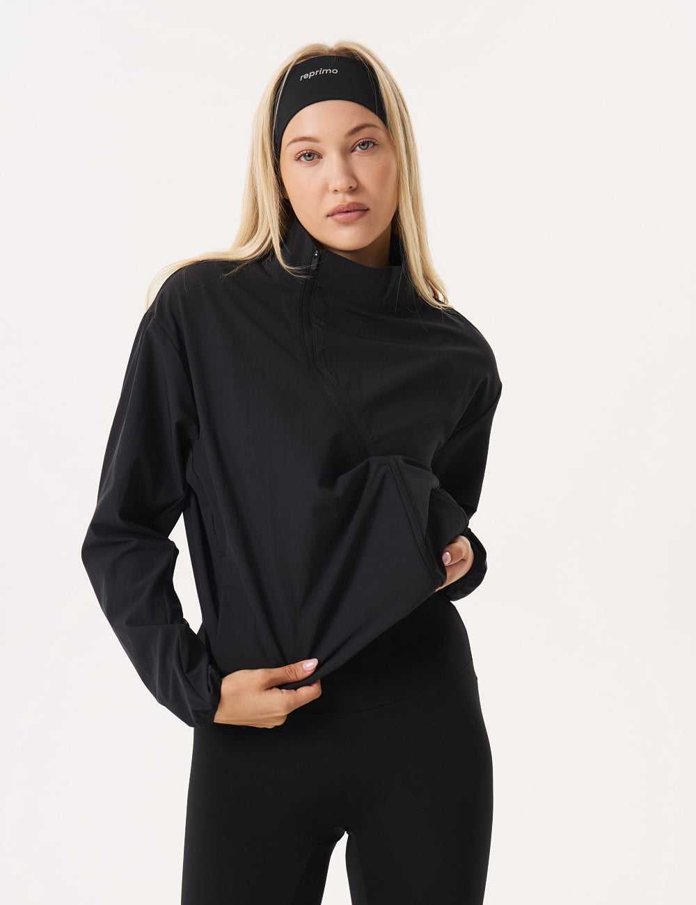Women's Reprimo Contour Asymmetric Jacket in Black