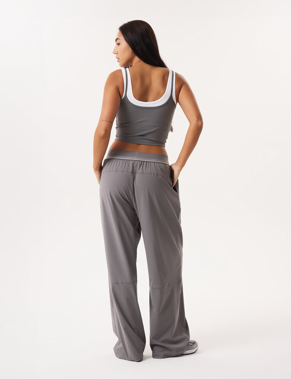 Women's Reprimo Contour Layer Tank Top in Dove