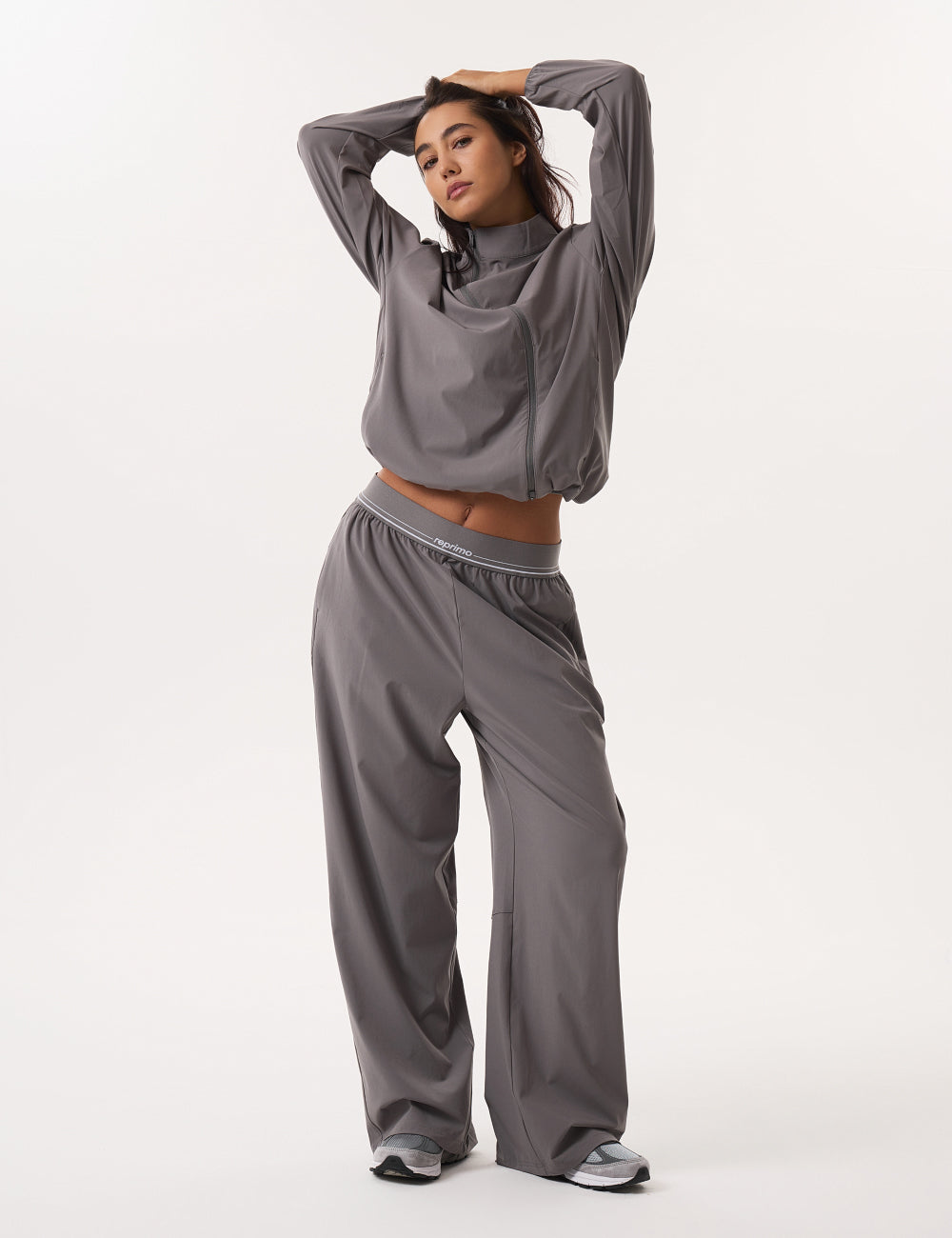 Women's Reprimo Contour Asymmetric Jacket in Dove
