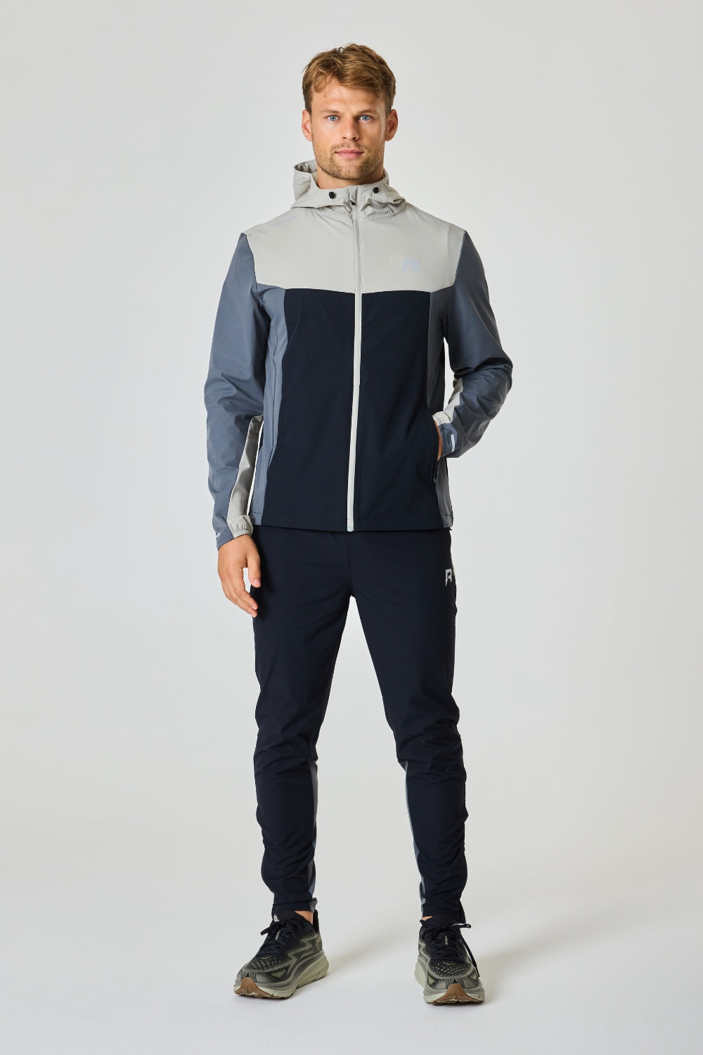 Men's Reprimo Black Stone Flight Jacket & Pant Tracksuit Set