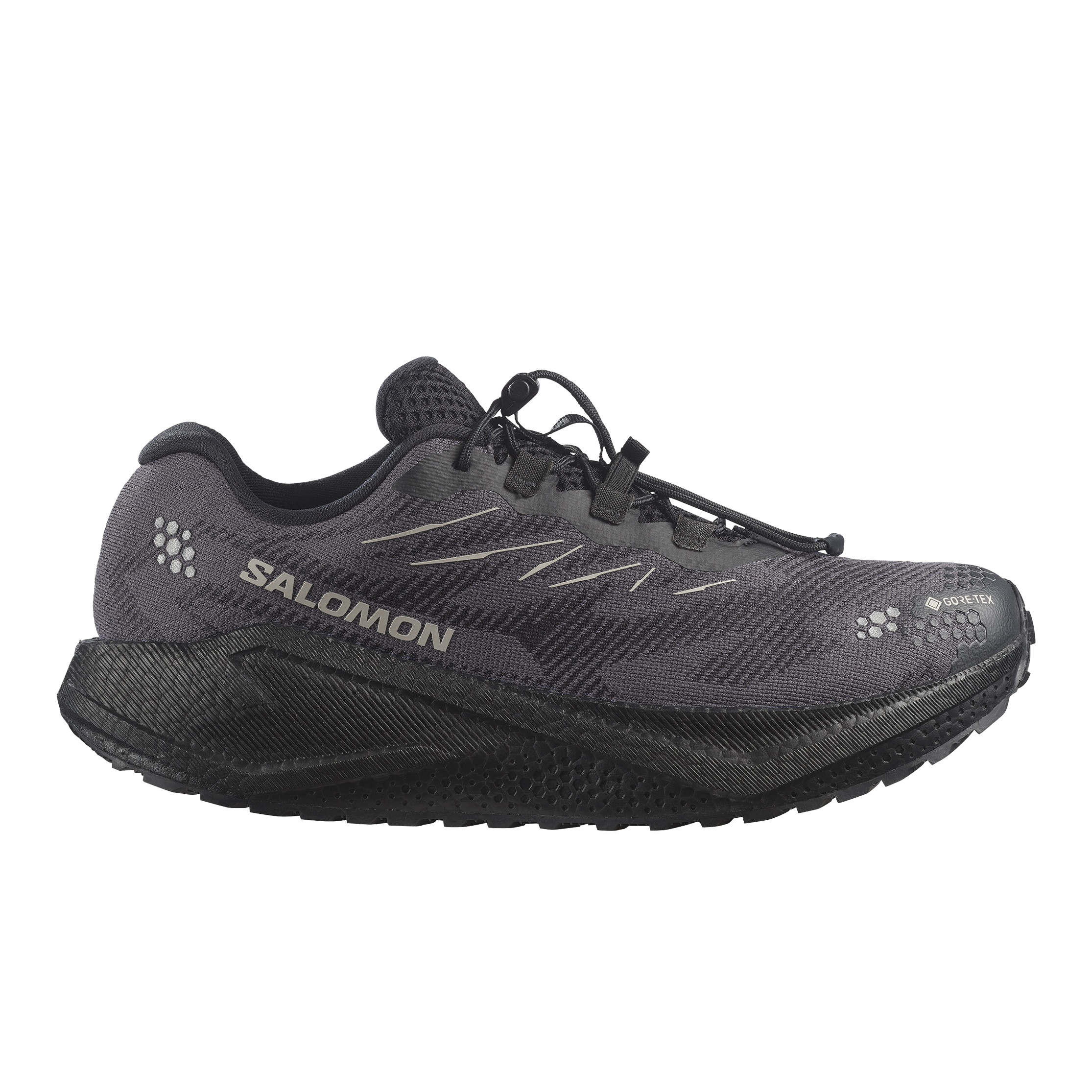 Salomon Aero Blaze 4 GRVL GTX Black/Black/Paloma Trainers