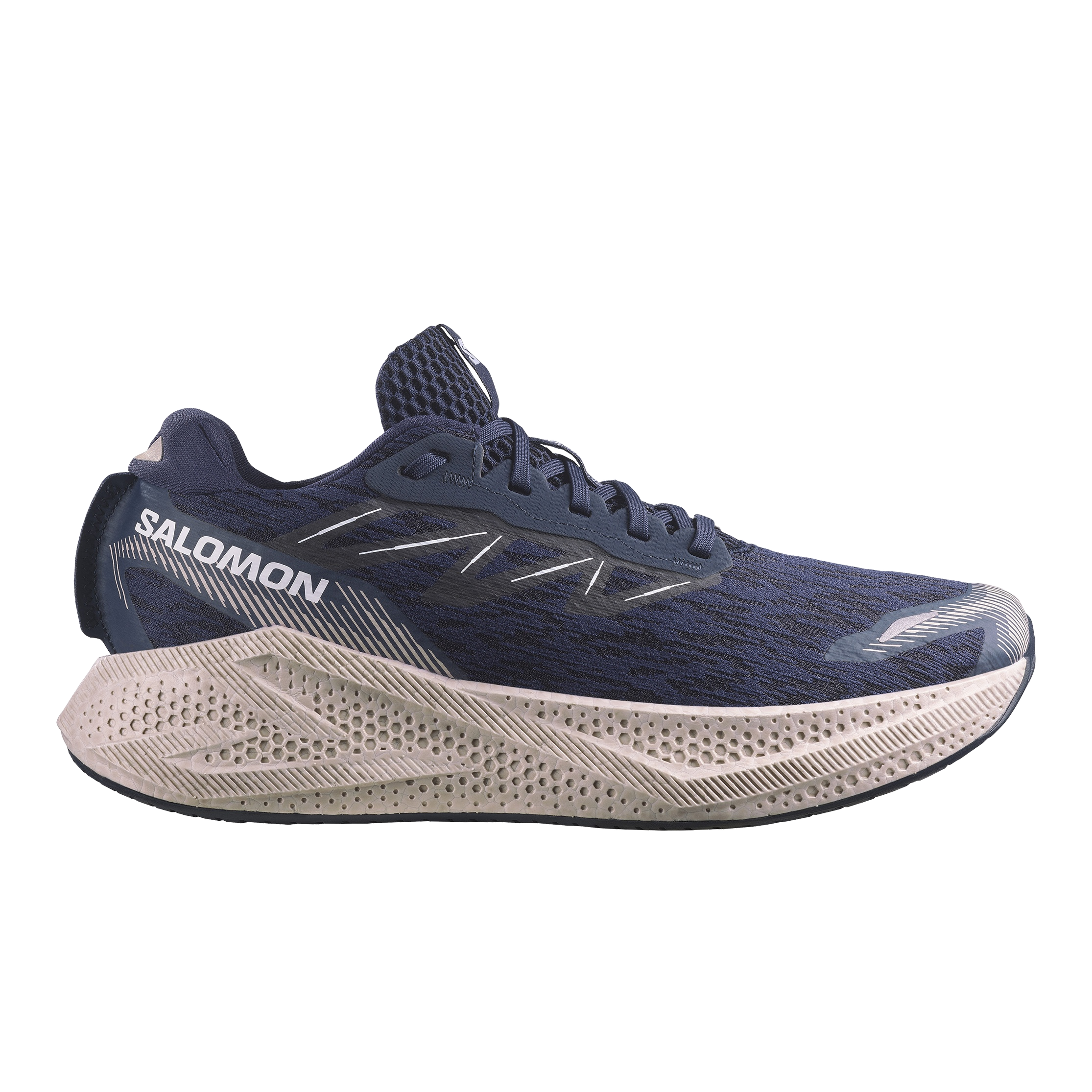Salomon Aero Glide 4 Maritime Blue/Silver Cloud/White Trainers