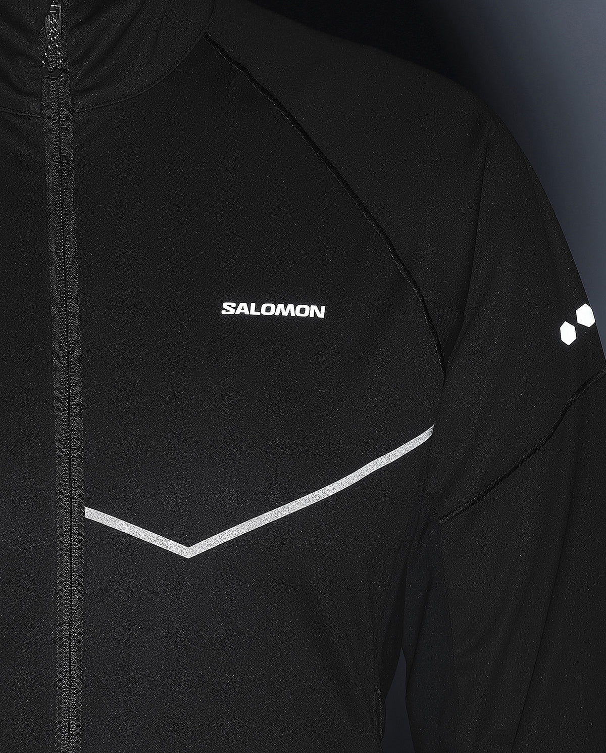 Womens Salomon Sense Softshell Jkt Deep Black Jackets