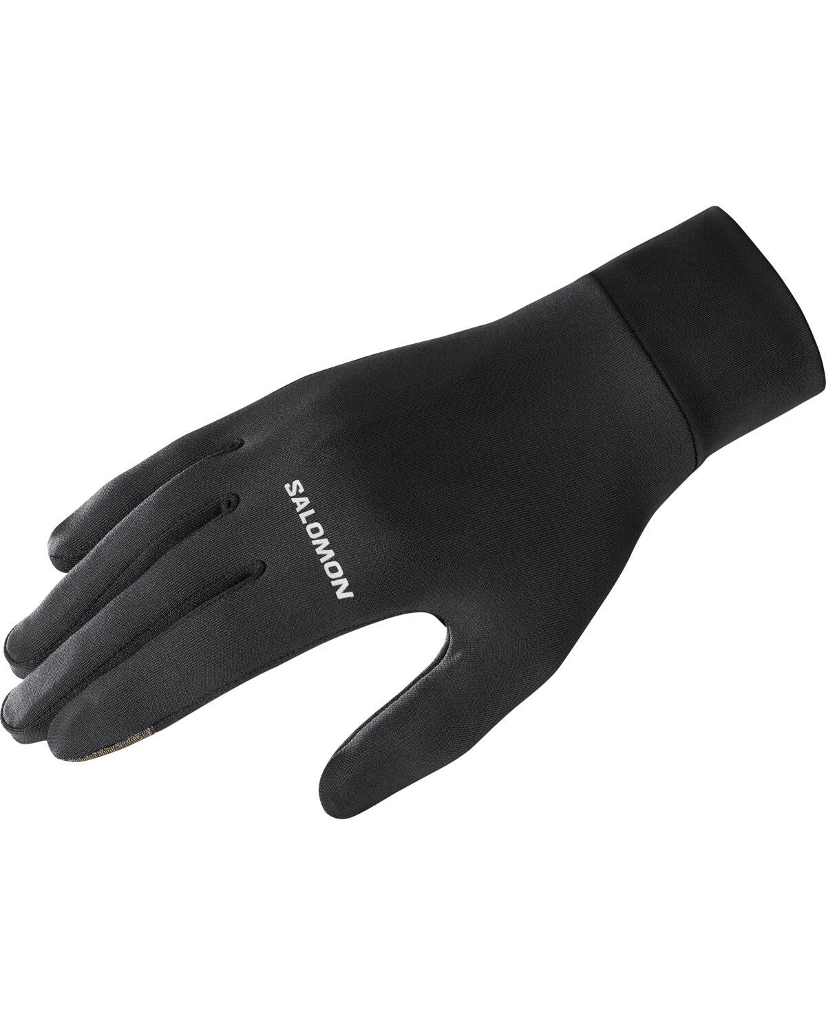 Salomon Unisex Black Cross Warm Gloves — view 2