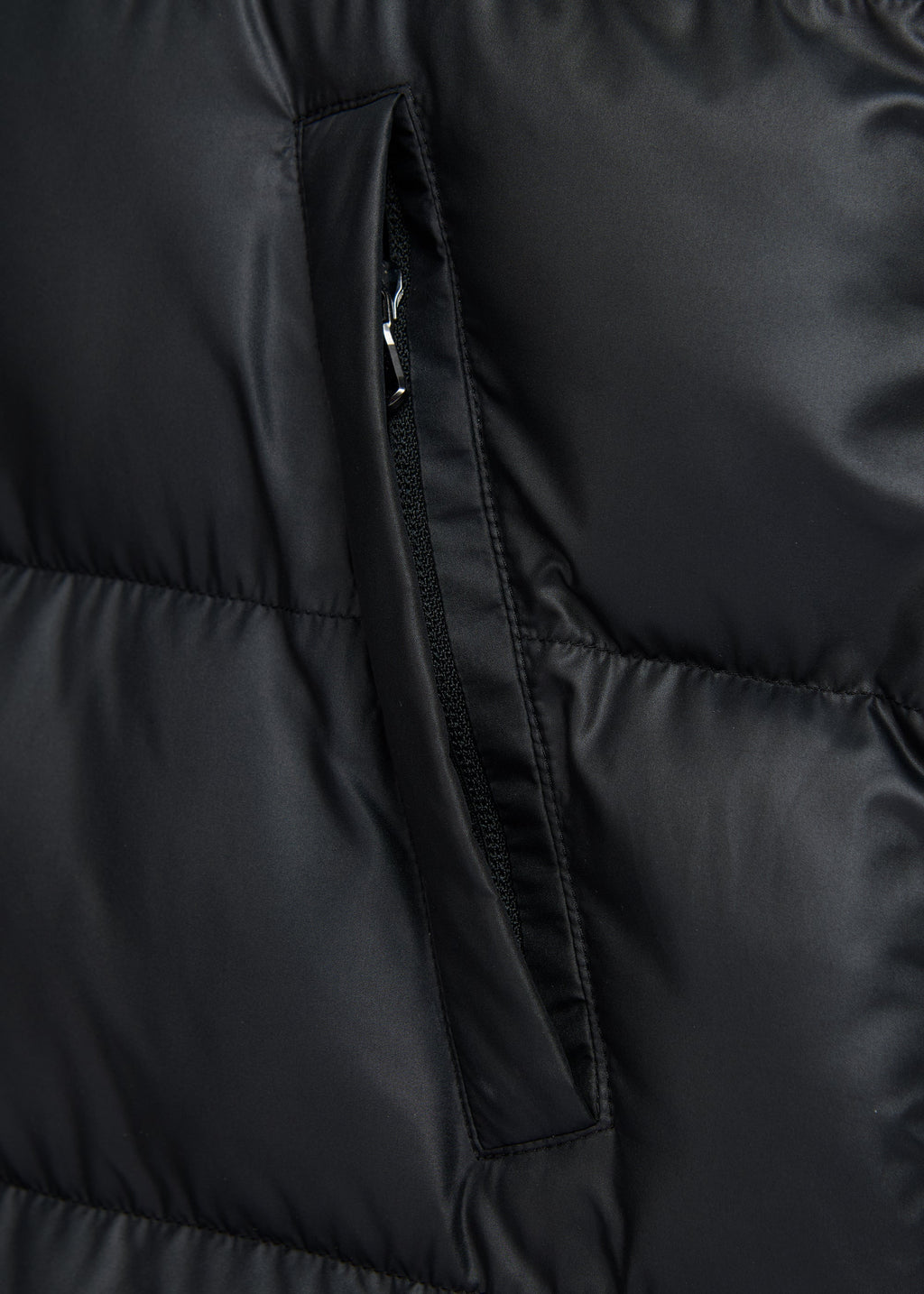 Women's Sandbanks Black Bay Long Hooded Gilet - image 11
