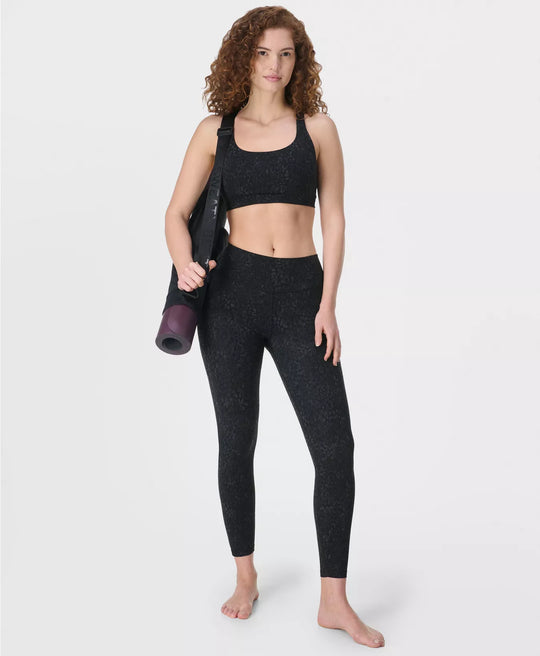 Women's Sweaty Betty Ultimate Studio Black Panther Bra & Leggings Set