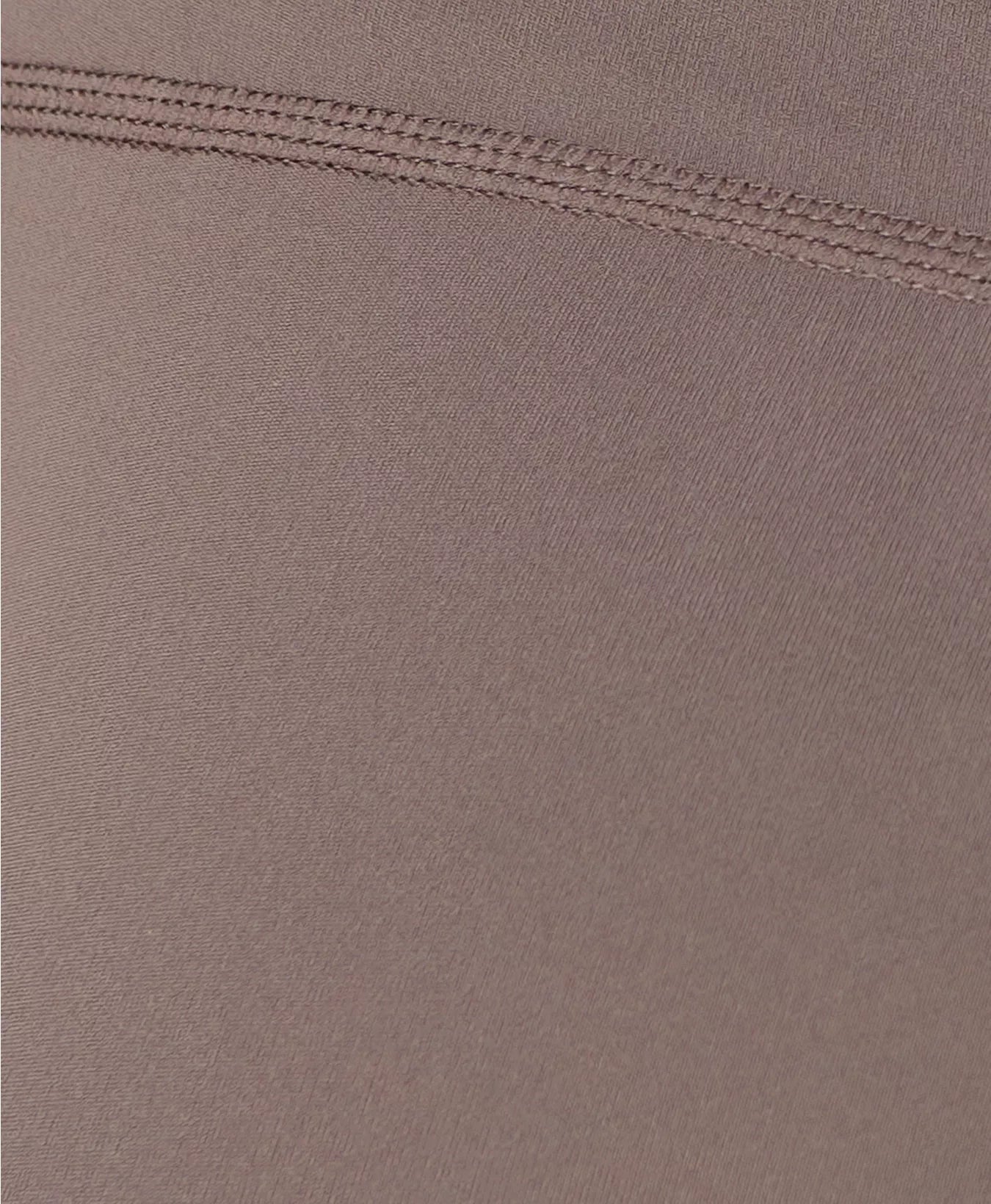 Women's Sweaty Betty 7/8 Side Stripe Legging in Taupe Brown Black — view 7