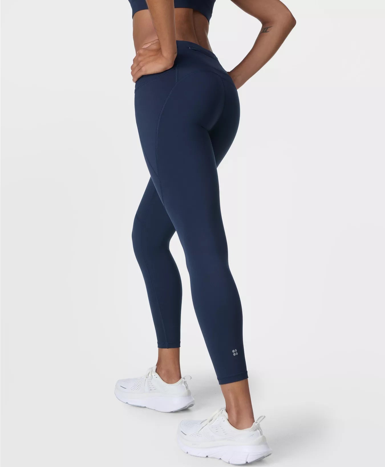 Women's Sweaty Betty Power 7/8 Workout Leggings - Navy Blue