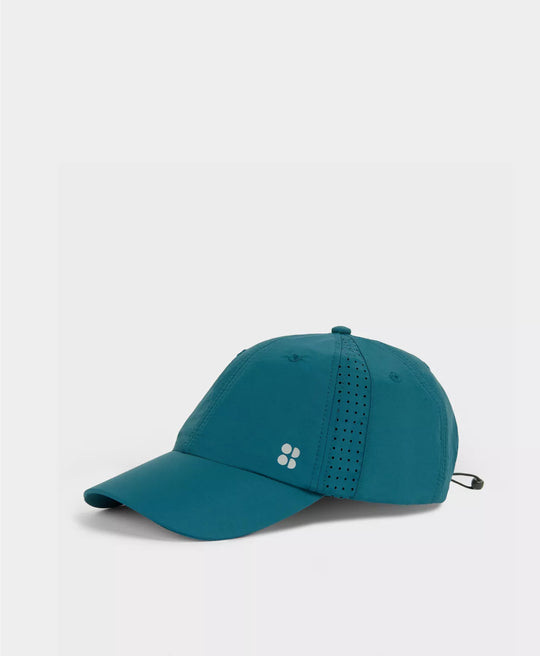 Womens Sweaty Betty Swiftie Pace Cap Green Cap
