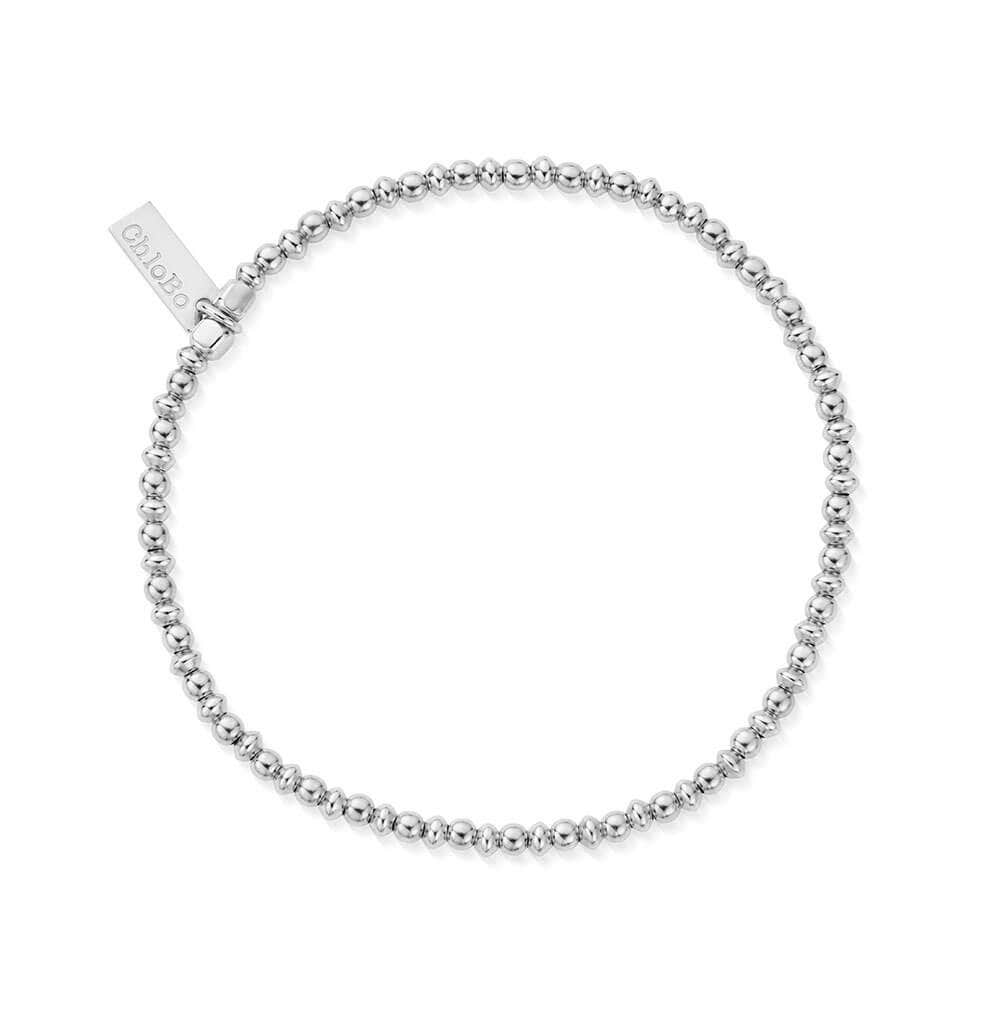 ChloBo Men's Essential Bracelet Silver Gold Plated